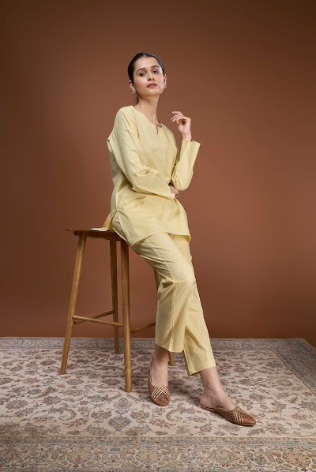 Turmeric-Infused Sleepwear Set